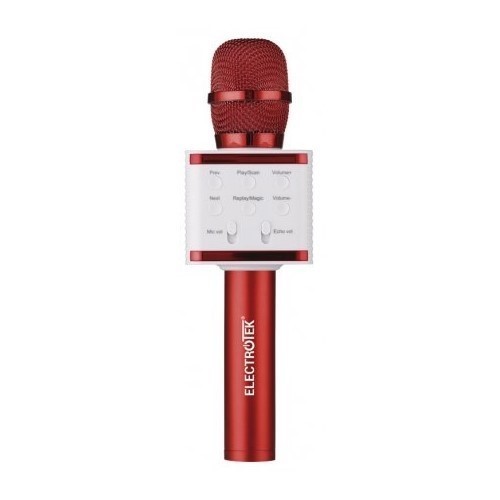 MICROFONO ELECTROTEK ET-WS11 ROJO